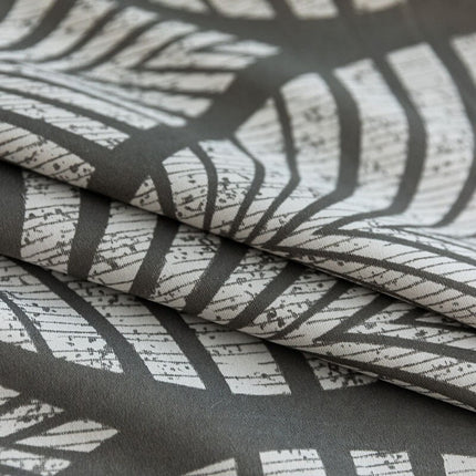 Verdunkelungsvorhang Tyrone mit Blättermuster