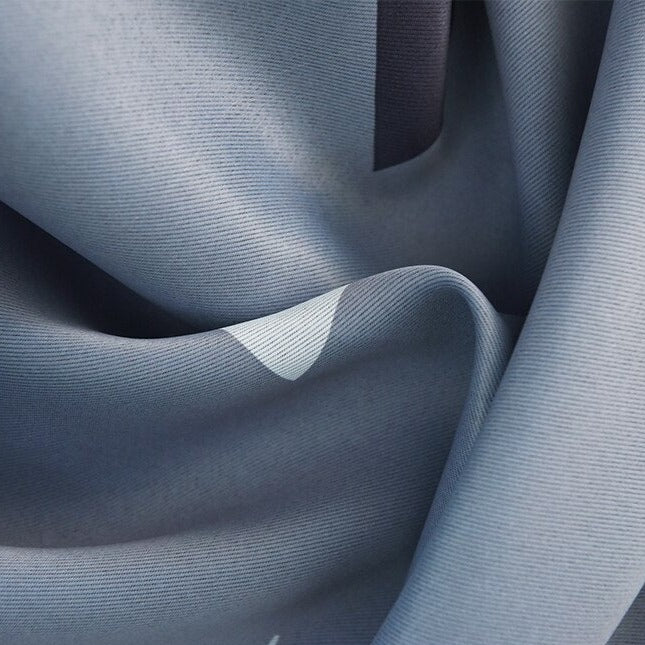 Moderner Vorhang Temilo mit Dreieck-Muster