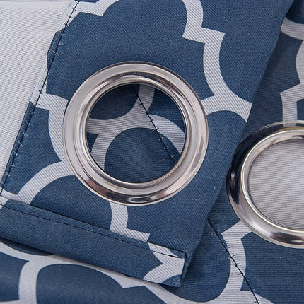 Vorhang Leomille mit marokkanischem Gittermuster