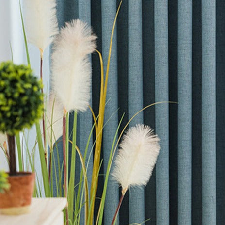 Eleganter Verdunkelungsvorhang blickdicht mit Ösen