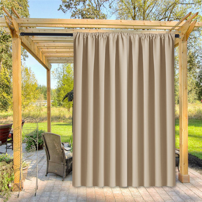 Outdoor Vorhang für Balkon und Terrasse