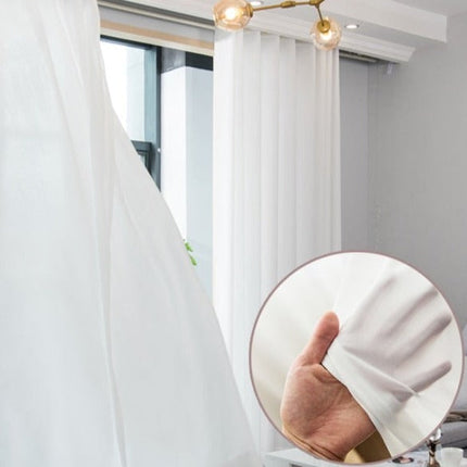 Feiner transparenter Voile-Vorhang für Fenster