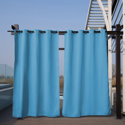 Wetterfester Pavillon-Vorhang mit Ösen
