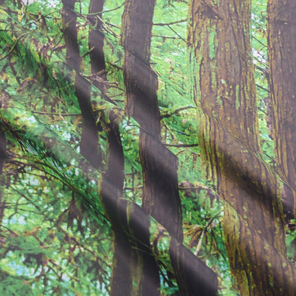 Outdoor Vorhang mit Wald Motiv Druck