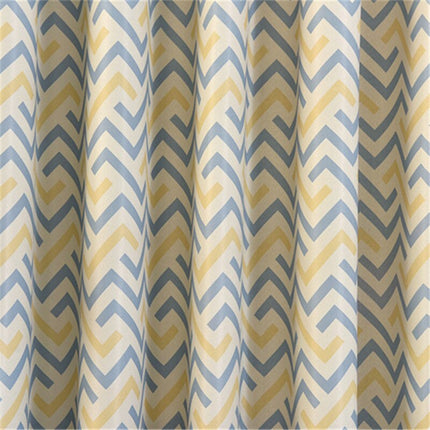 Vorhang Paiva mit modernem Chevron-Muster