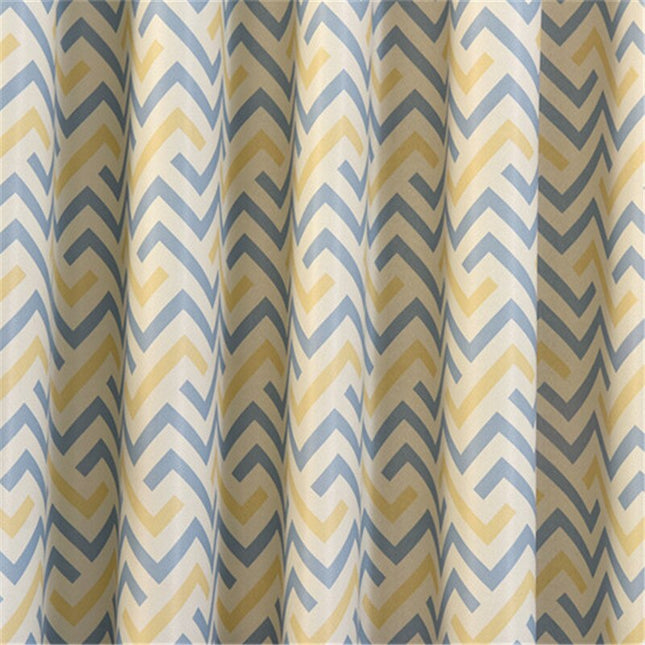 Vorhang Paiva mit modernem Chevron-Muster