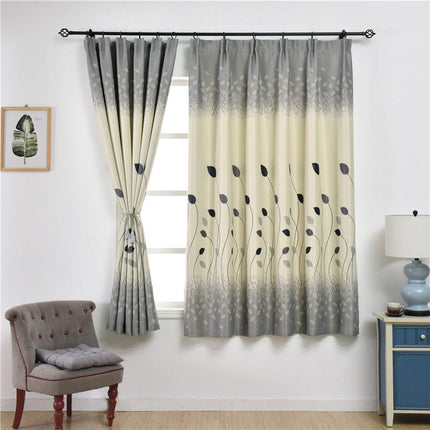 Moderner Dekovorhang Dao mit Blattmuster