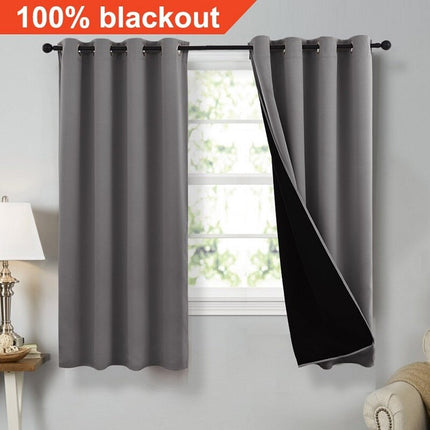 Blickdichter Verdunkelungsvorhang Finma mit Ösen