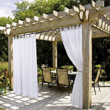 Leichter Outdoor-Voile Vorhang für Sommer