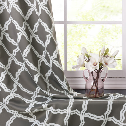 Verdunkelungsvorhang mit marokkanischem Muster