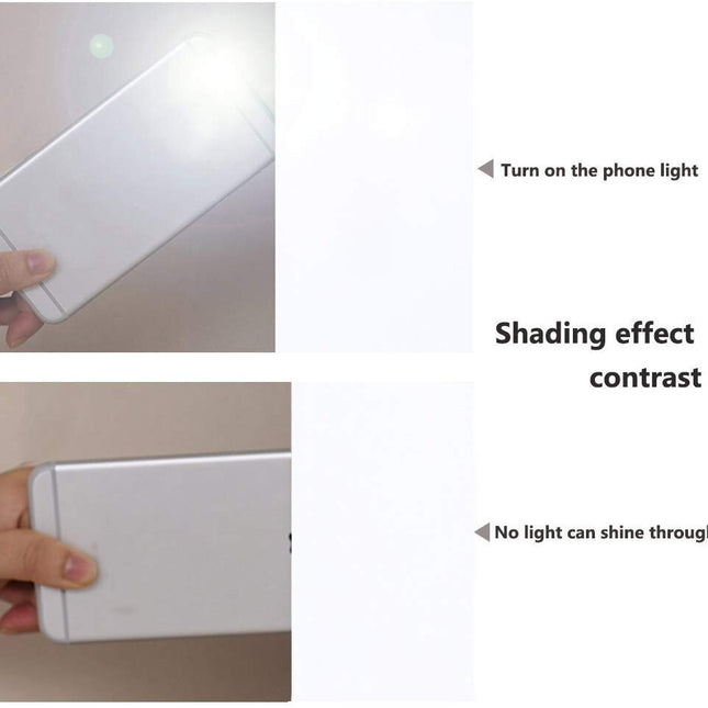 Weißer Thermo Verdunkelungsvorhang mit Ösen