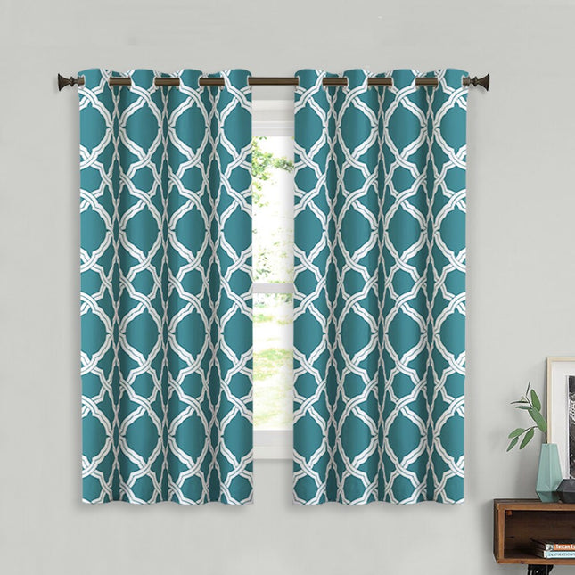 Verdunkelungsvorhang mit marokkanischem Muster