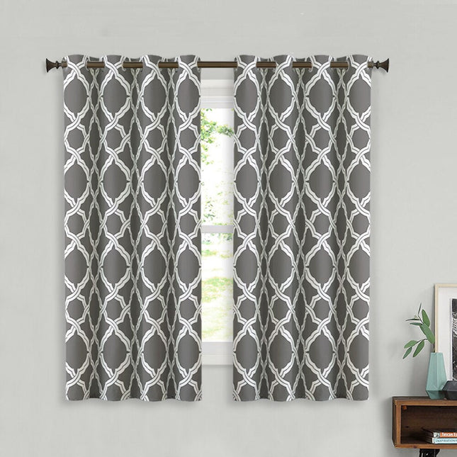 Verdunkelungsvorhang mit marokkanischem Muster