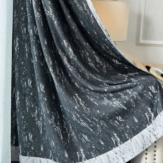 Verdunkelungsvorhang mit modernem abstraktem Muster