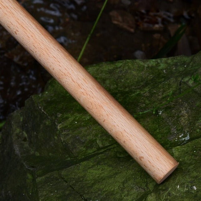 Gardinenstange aus Holz Natur