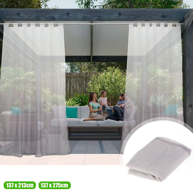 Outdoor-Gardine Dalina mit Farbverlauf