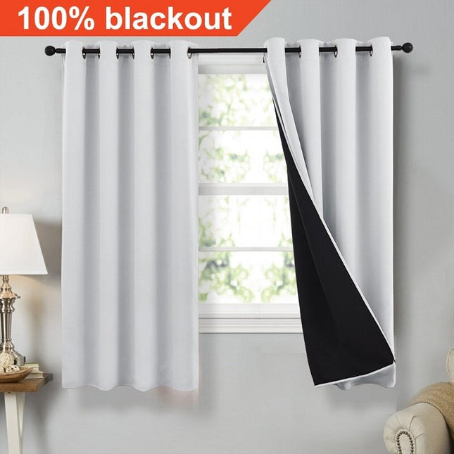 Blickdichter Verdunkelungsvorhang Finma mit Ösen