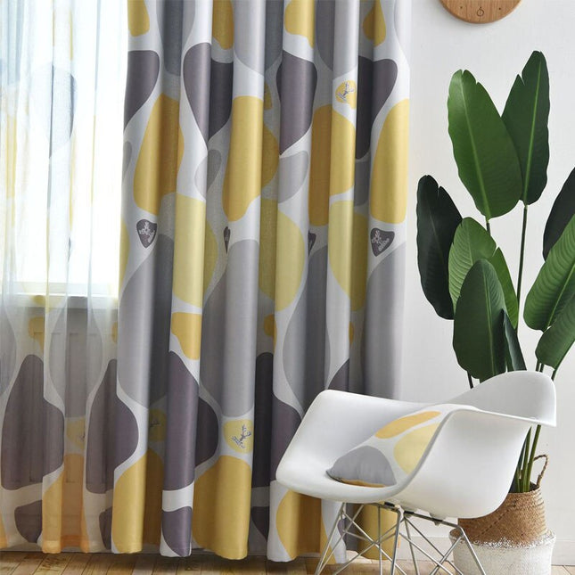 Verdunkelungsvorhang Ermita mit abstraktem Muster