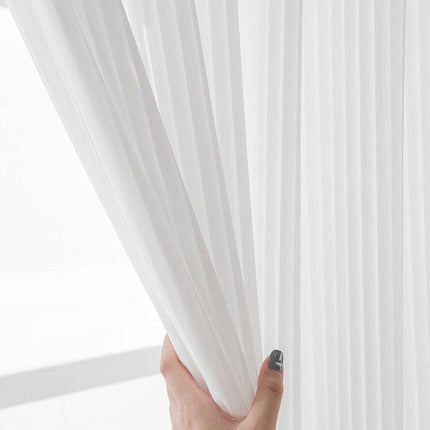 Gardine Aquilaria mit praktischem Klettverschluss