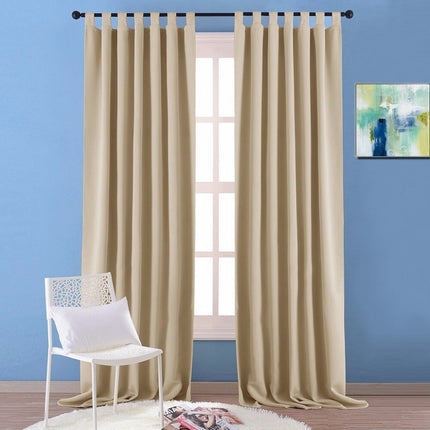 Blickdichter Verdunkelungsvorhang mit praktischen Schlaufen