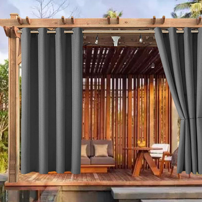 Wetterfester Outdoor Vorhang für Pergola