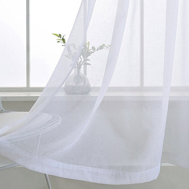 Leichter Outdoor-Voile Vorhang für Sommer