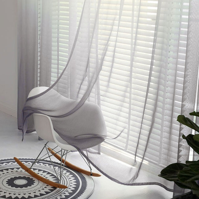 Outdoor-Gardine Dalina mit Farbverlauf