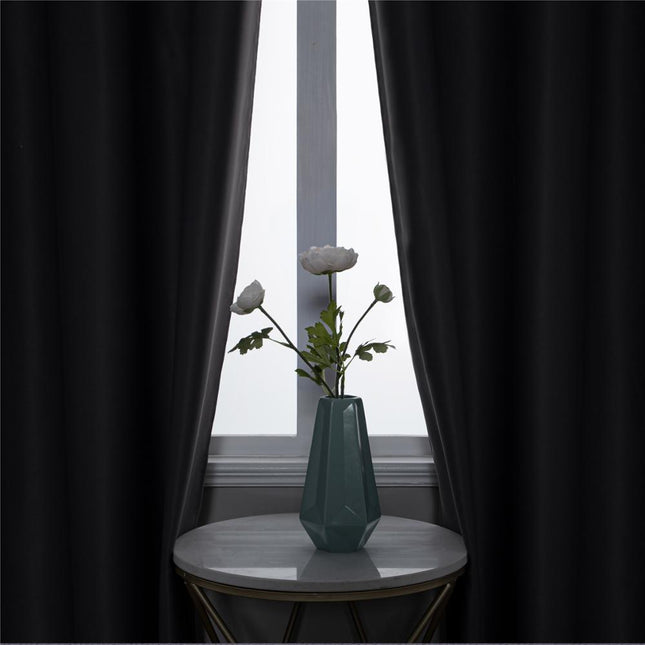 Moderner Verdunkelungsvorhang in Rosa mit Ösen