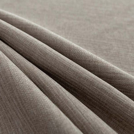 Brauner Verdunkelungsvorhang in melierter Optik