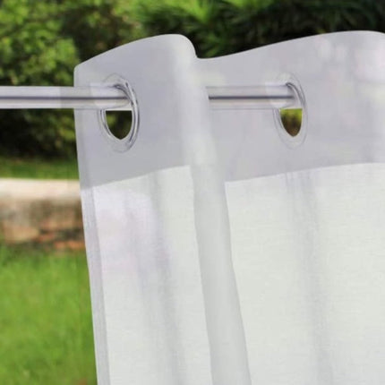 Transparente Outdoor Gardine für Balkon