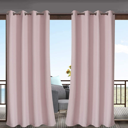 Outdoor-Vorhang mit Ösen für den Balkon