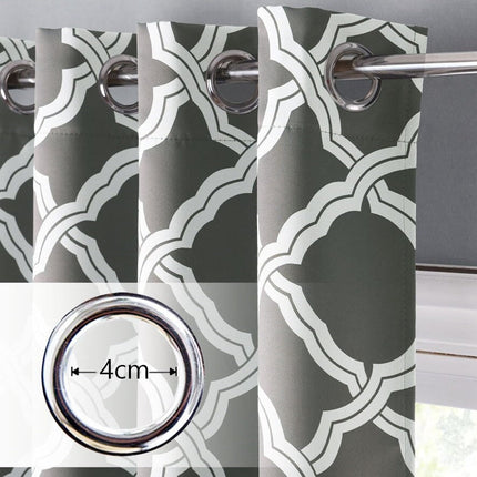 Verdunkelungsvorhang mit marokkanischem Muster