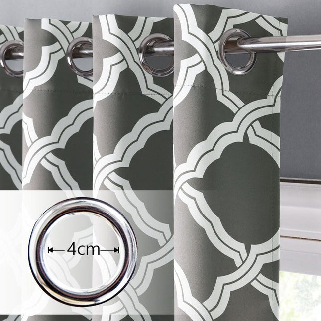 Verdunkelungsvorhang mit marokkanischem Muster