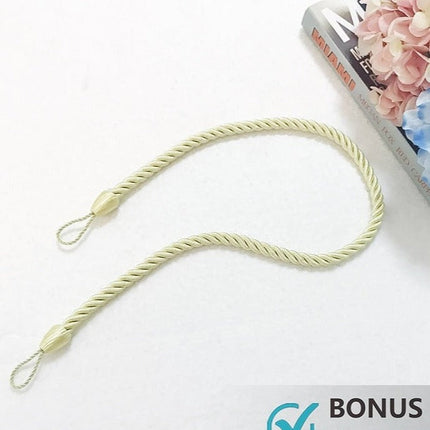 Leichter Outdoor Vorhang transparent mit Ösen