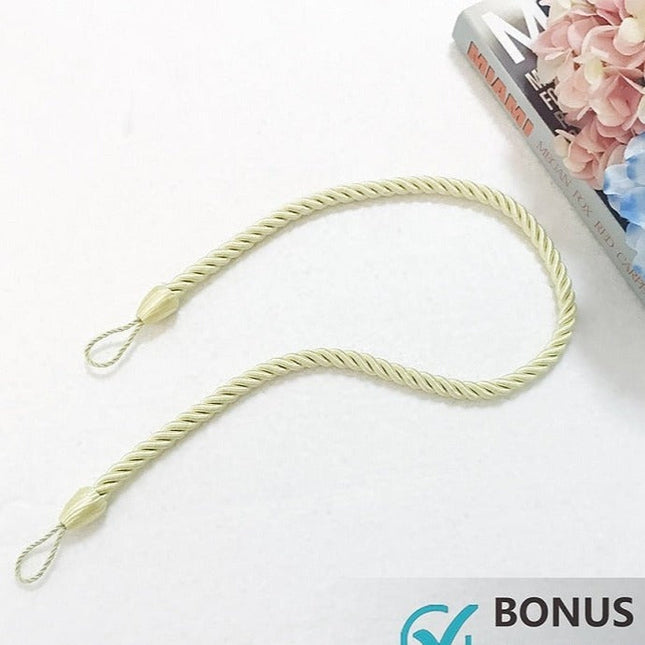 Leichter Outdoor Vorhang transparent mit Ösen