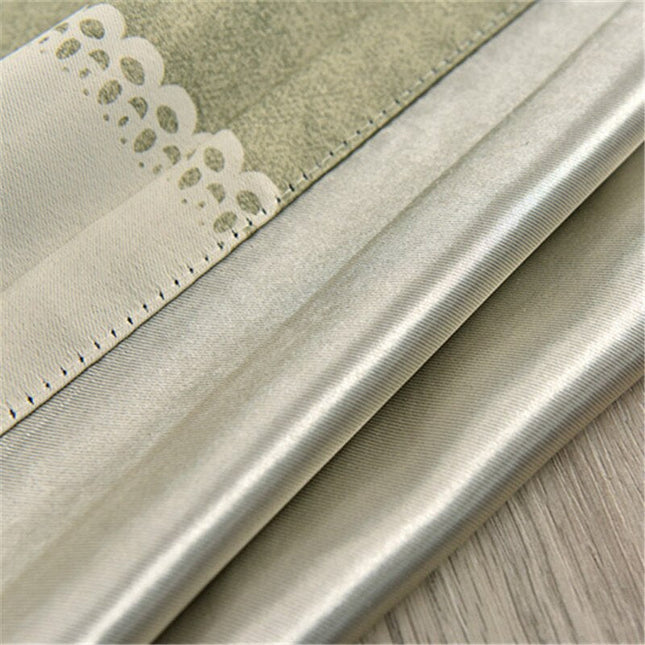 Vorhang Gea mit Wald- und Hirschmotiv