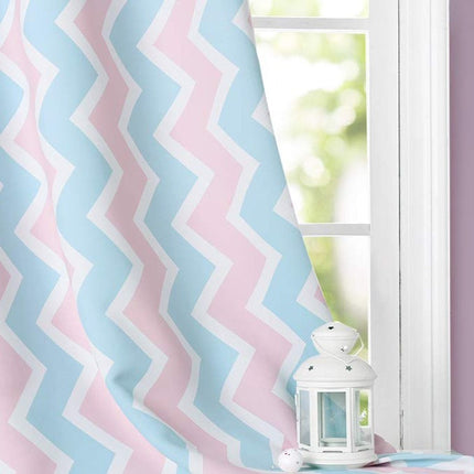 Kinderzimmer Vorhang Elsina mit Chevron-Muster
