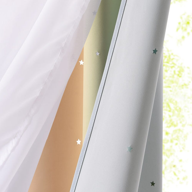 Outdoor Voile-Vorhang für Terrasse Balkon