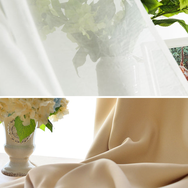 Wetterfester Outdoor Vorhang für Balkon