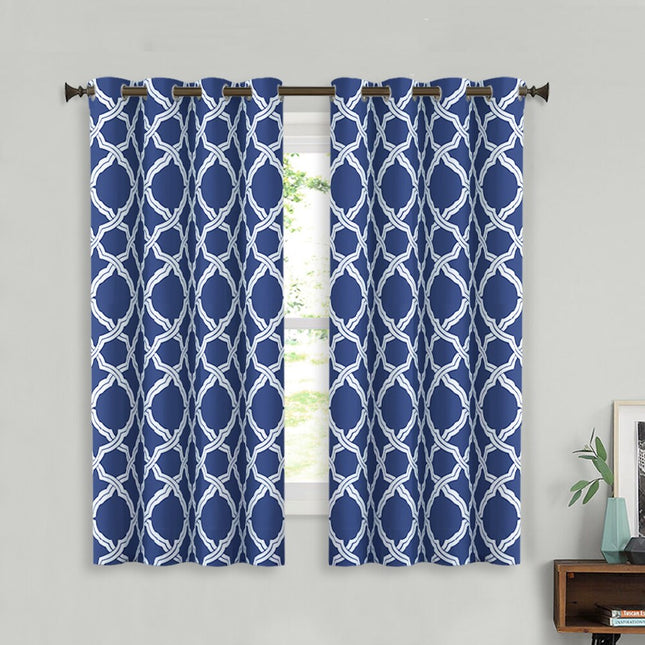 Verdunkelungsvorhang mit marokkanischem Muster