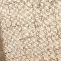 Beige Voile-Gardine in Leinenoptik