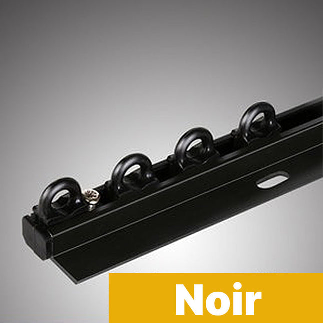 Robuste Gardinenschiene für Deckenbefestigung