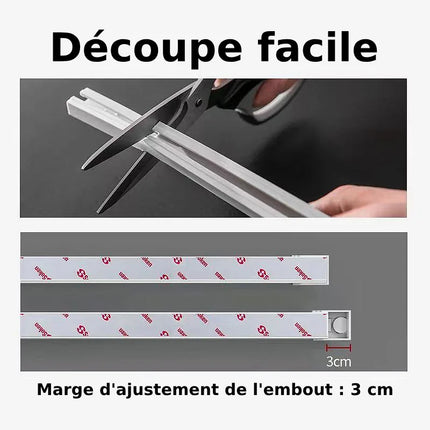 Gardinenschiene selbstklebend ohne Bohren