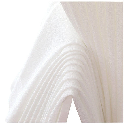 Schlichter transparenter Voile-Vorhang in Weiß