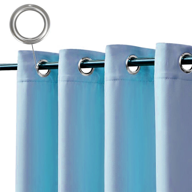 Outdoor Vorhang wetterfest in Himmelblau