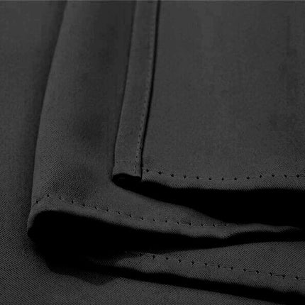 Wetterfester Outdoor Vorhang in Schwarz