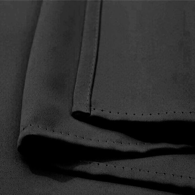 Wetterfester Outdoor Vorhang in Schwarz