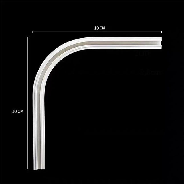 Gardinenschiene selbstklebend ohne Bohren