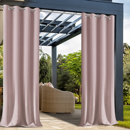Outdoor-Vorhang mit Ösen für den Balkon