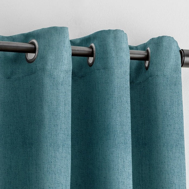 Eleganter Verdunkelungsvorhang blickdicht mit Ösen